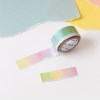 Edge Paper Die-Cut Masking Tape [Rainbow Sketch]