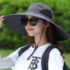 햇빛 차단 남녀공용 챙 넓은 레저 등산 모자 P0000SRO