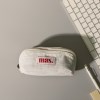 Hapoom pencil cosmetic pouch _ Ivory
