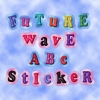 Future Wave ABC Sticker Ver.2