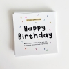 생일 메시지 카드(30장) - 해피벌스데이 축하 선물 포장