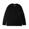 타미힐피거 09T3118 롱슬리브 긴팔티 블랙