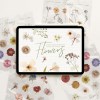 [야간비행] Flowers 꽃 스티커 / 굿노트 스티커