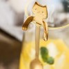 컵걸이 거치형 귀엽고 짧은 티스푼 P0000SEY 1+1+1