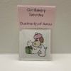 Girl Bakery Sticker Saturday 6 set