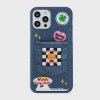 gummy patch denim [카드수납 폰케이스]