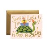 라이플페이퍼 Turtle Belated Birthday Card 생일 카드