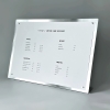 A3 스텐 메뉴판 메탈 실버 카페 테이블 스탠드 가격표 클립보드