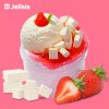 [젤시스슬라임] 치즈큐브 딸기 / 토핑가득 지글리+점토섞기