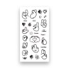 Hand sign sticker