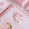 Cherry blossom rabbit ♡ pin badge