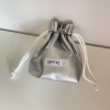 silver string pouch