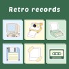 레이지그리니 Retro records 모조지팩