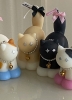 키치냥 고양이 집사 캔들 향초 선물 털실세트
