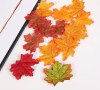 파티굿즈 가을 은행잎 단풍잎 조화 100개 나뭇잎 환경판 행사 포토존