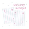 Star candy memopad