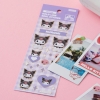 [Sanrio] 폼폼 금테 씰스티커 (5종)