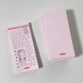 Memopad - Pink grid