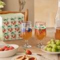 고블렛잔 2P 세트 - 01 Fruits stitch