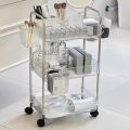 투명 이동식 선반 무빙 트롤리 이동식정리함 6types