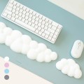 [B급상품] 잼몬스터 메모리폼 구름 마우스 키보드 손목 받침대