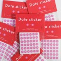 Date sticker