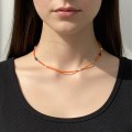 Viva orange necklace