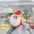유리 미니어쳐 크리스마스 선물 산타