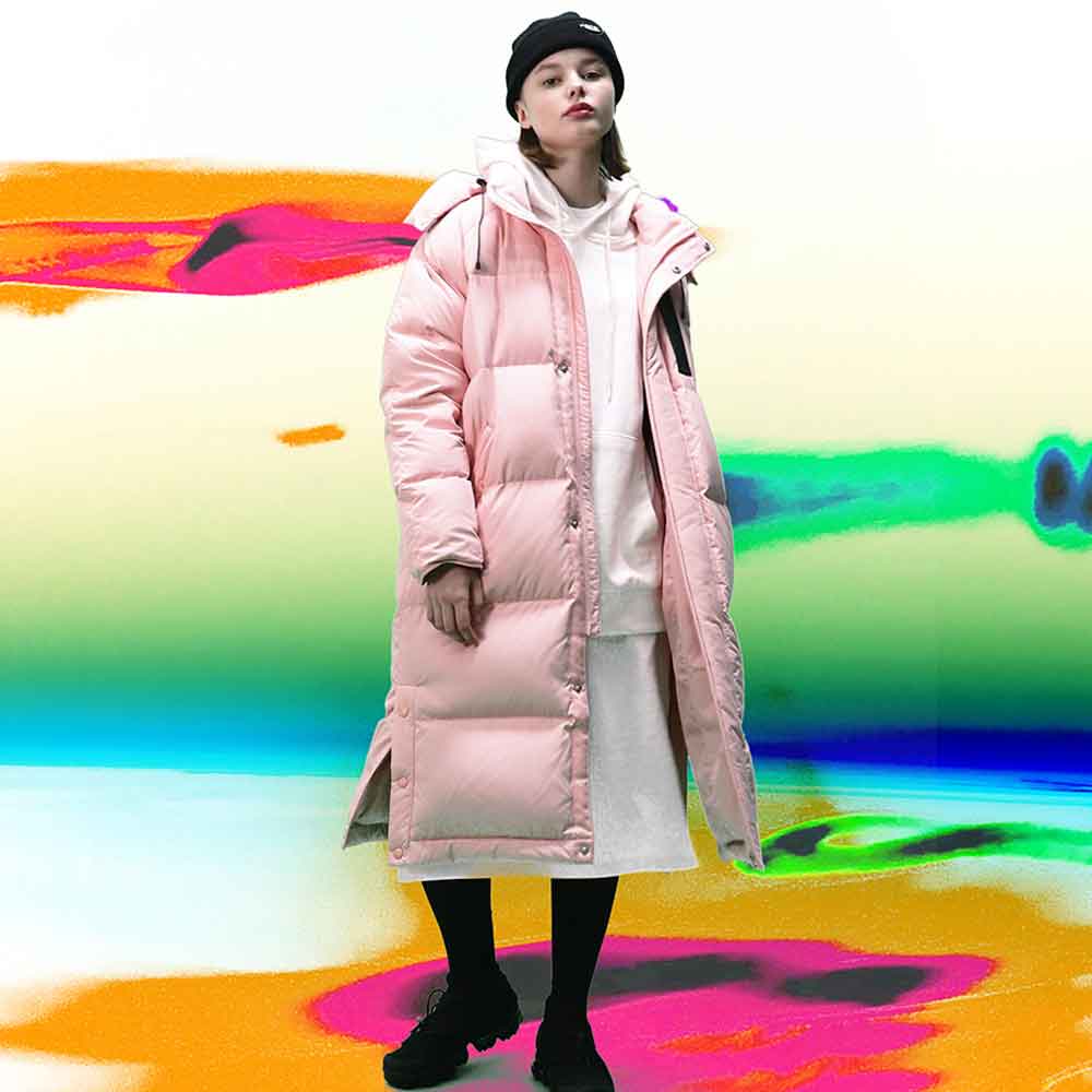 [FW18] Stereo MA-1 Long Down Parka(Pink)_(718407)