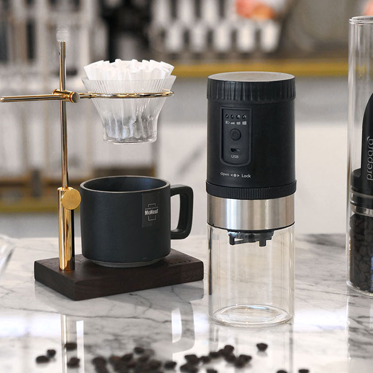 LUMI 전자동 커피 그라인더 블랙 B20