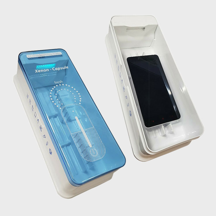 제논 캡슐 UV-C LED 자외선 살균기 마스크 스마트폰