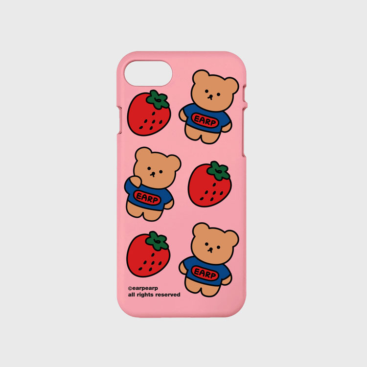 strawberry bear-pink(color jelly)_(1519484)