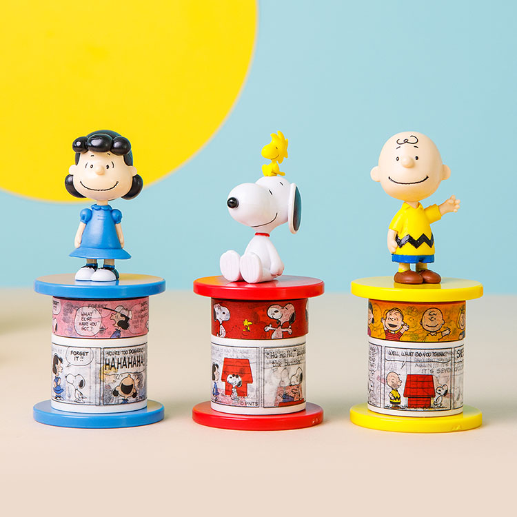 [Peanuts] 마스킹테이프&홀더 3종SET