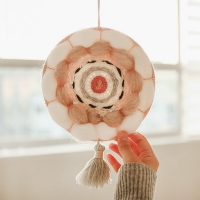 hobbyful 핸드위빙 드림캐처 만들기 온라인 취미 클래스 키트