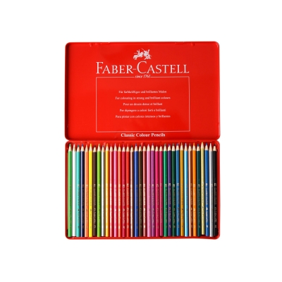파버카스텔 클래식 색연필 36색(틴케이스)