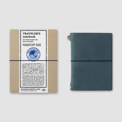 트래블러스노트 패스포트 사이즈 (블루)