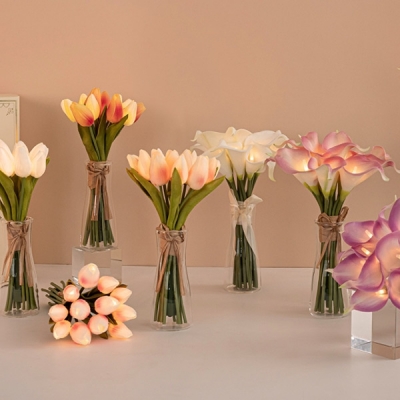 튤립 & 카라 부케 LED 무드등 프로모션