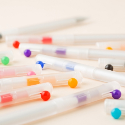 라운드 클릭 심플 젤펜