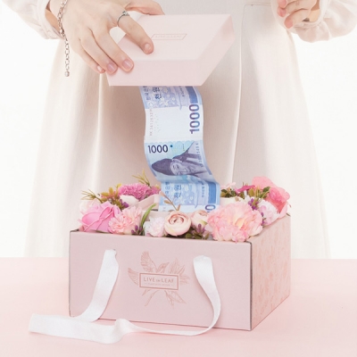 반전 플라워 용돈박스