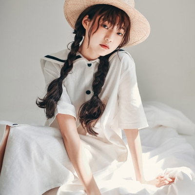 루미 린넨 세라 원피스