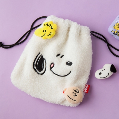 [Peanuts] 스누피 폼폼 파우치