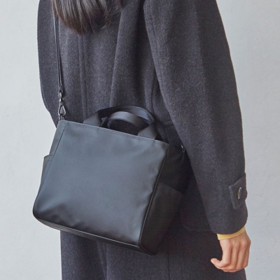 ALL BLACK BOX BAG 올 블랙 박스백