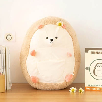 심리 완화 기능 감정인형 마봉이 [고슴도치 40cm]