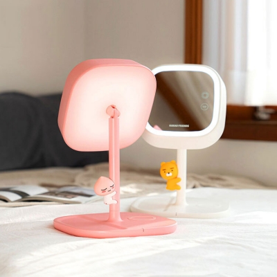 	 카카오프렌즈 스마트 고속 무선충전 LED 미러 스탠드