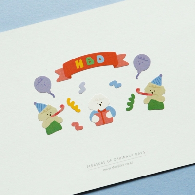 다이어리 리무버 씰 8종 세트