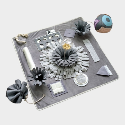 코박고 담요 강아지 노즈워크 분리불안 훈련 스트레스 해소