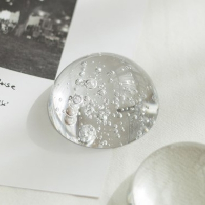 Bloom 유리 문진 오브제