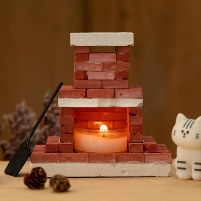 [리얼브릭] DIY 미니어처 쁘띠 벽난로