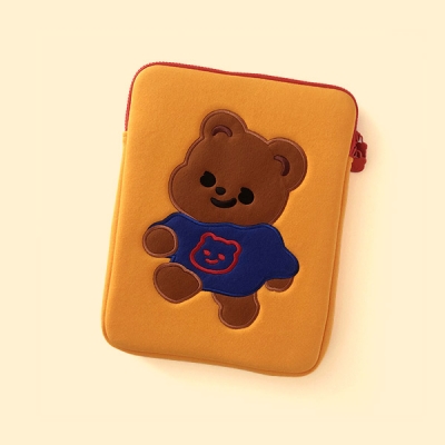 큐피드곰 비비드 패드 양면 파우치(S)