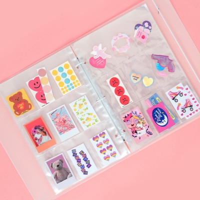 비온뒤 데코포켓 빅 A4 3공 바인더